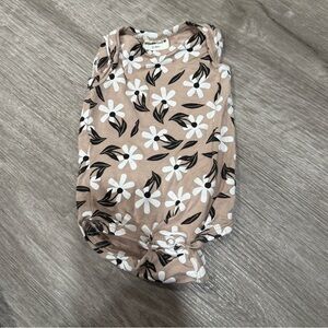 Charming Floral Baby Girl Tank Bodysuit